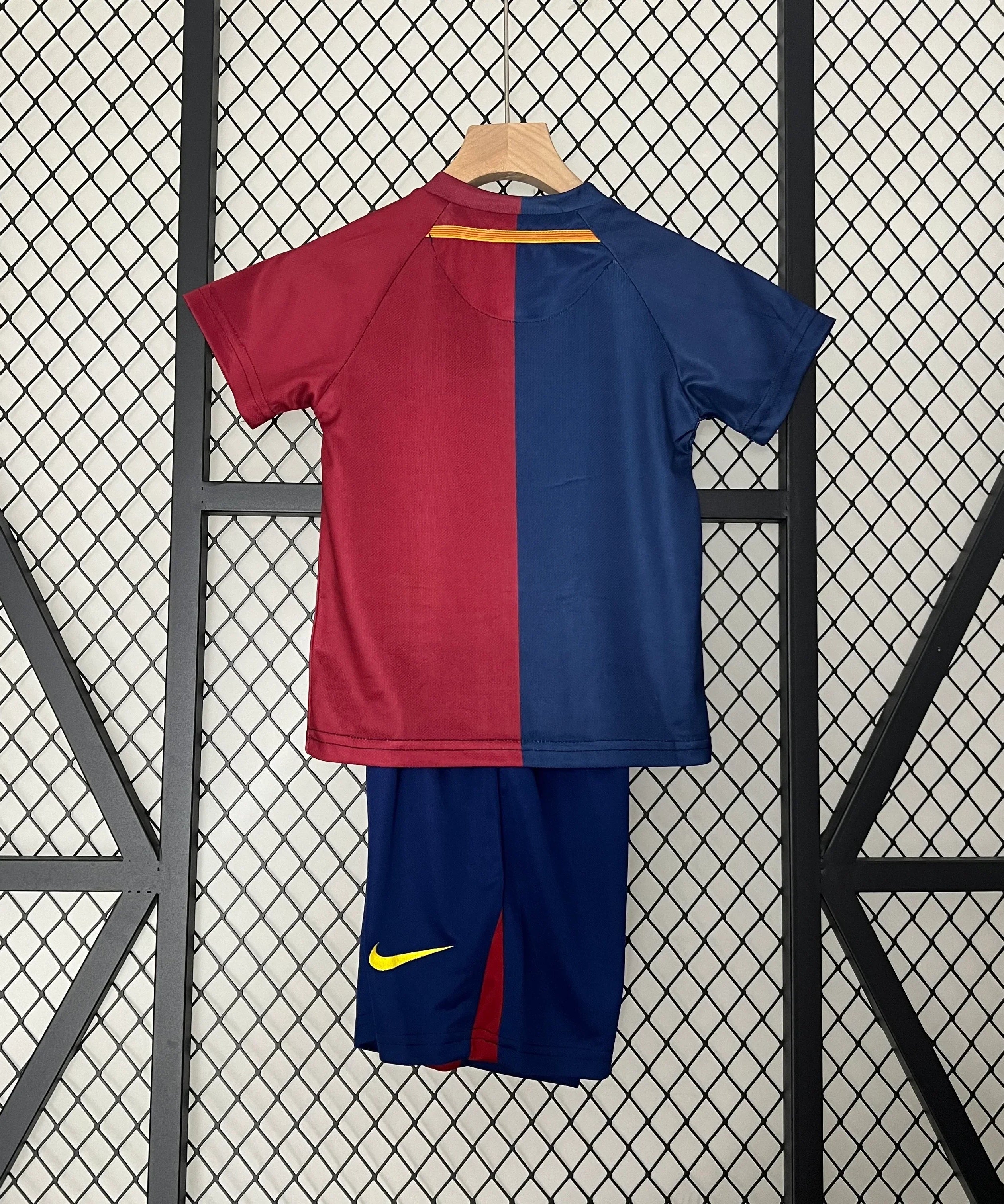 برشلونة 08/09 هوم جيرسي للأطفال