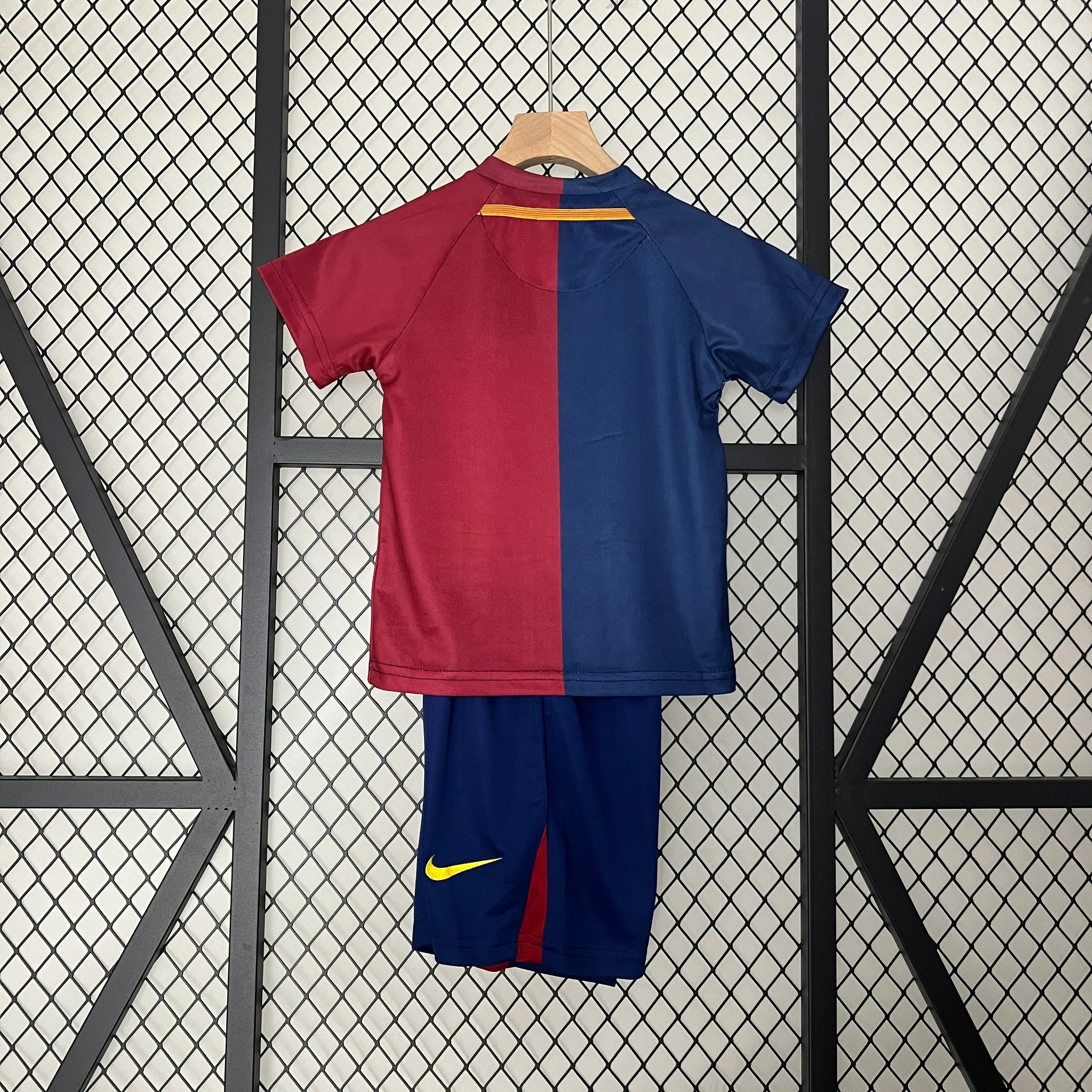 برشلونة 08/09 هوم جيرسي للأطفال