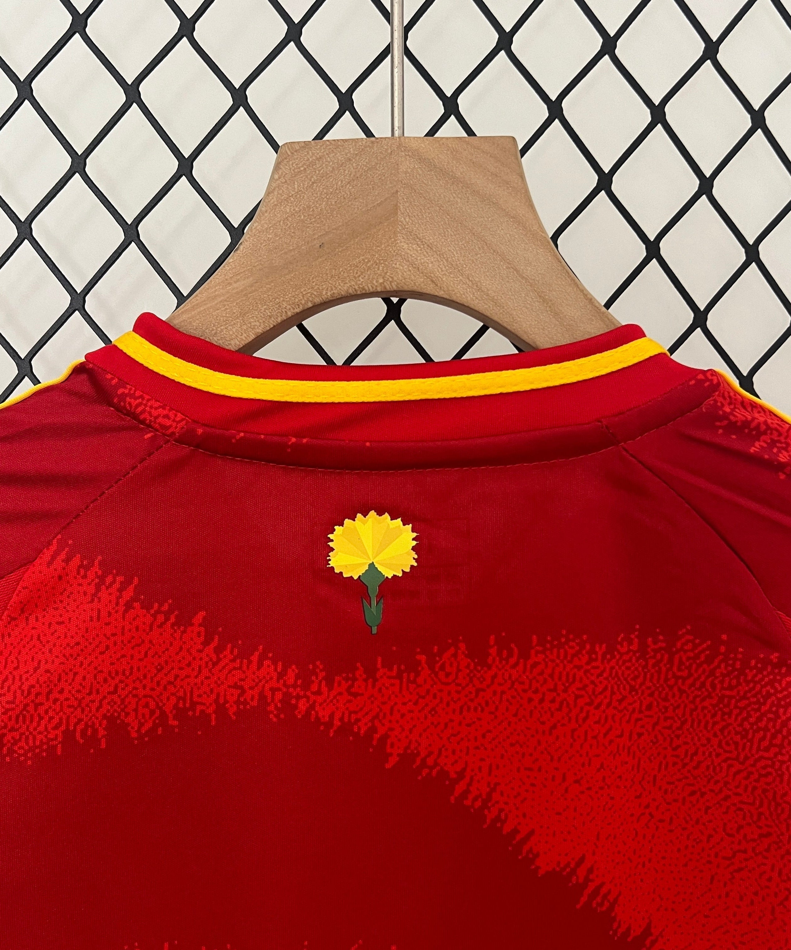 Spain 2024 Home Jersey Kids