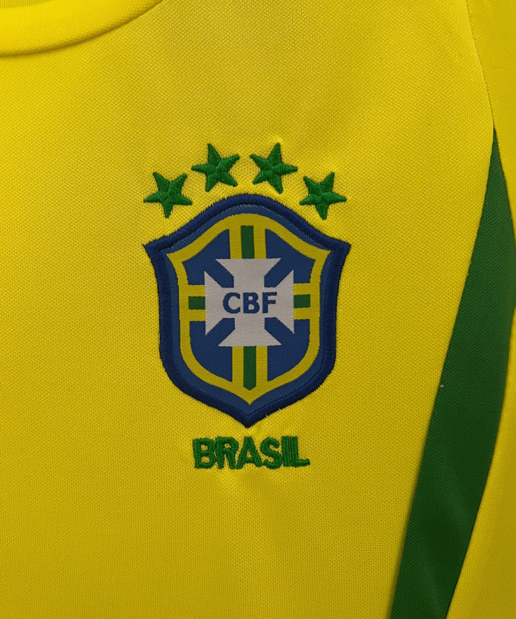 Brazil 2002 Home Jersey Kids