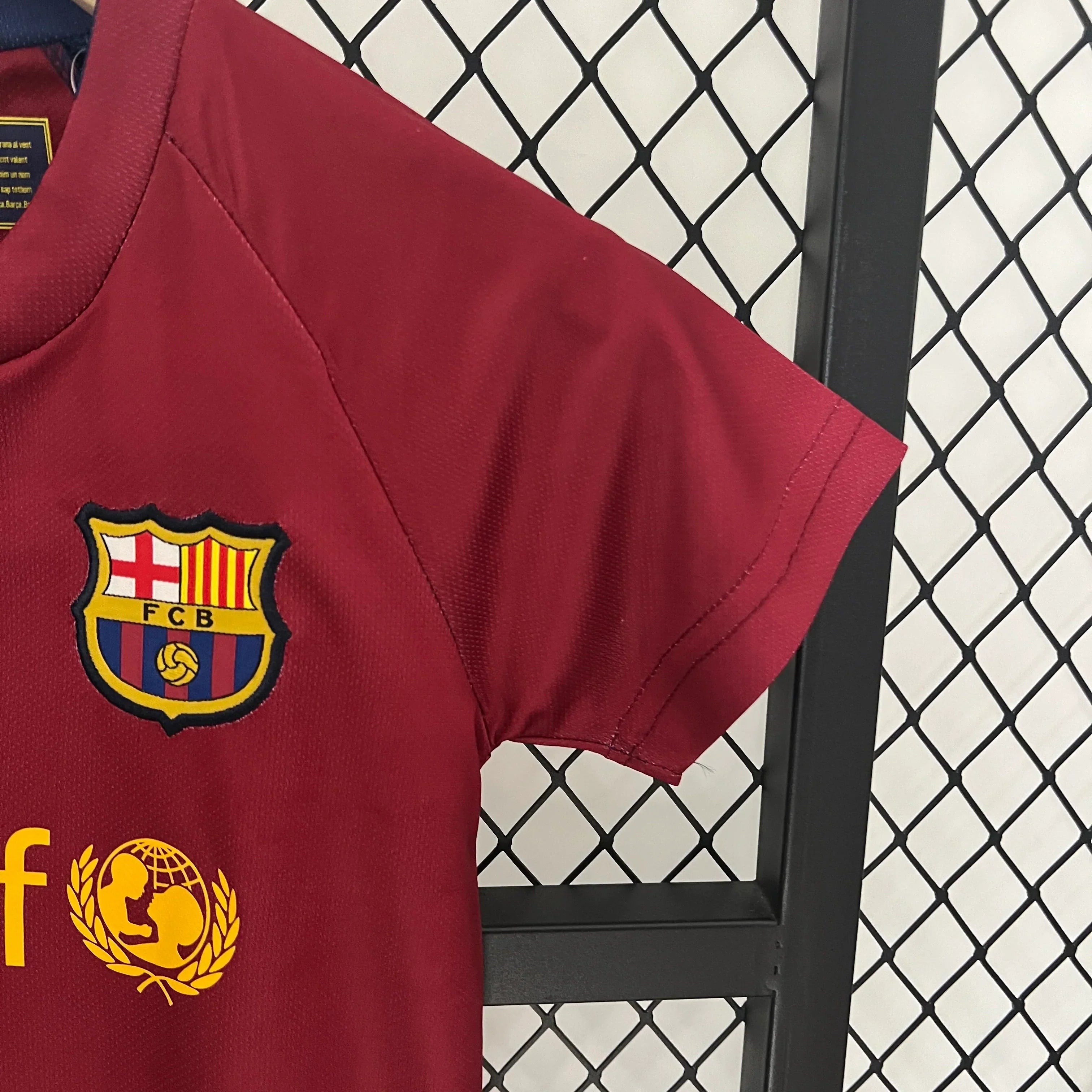 برشلونة 08/09 هوم جيرسي للأطفال