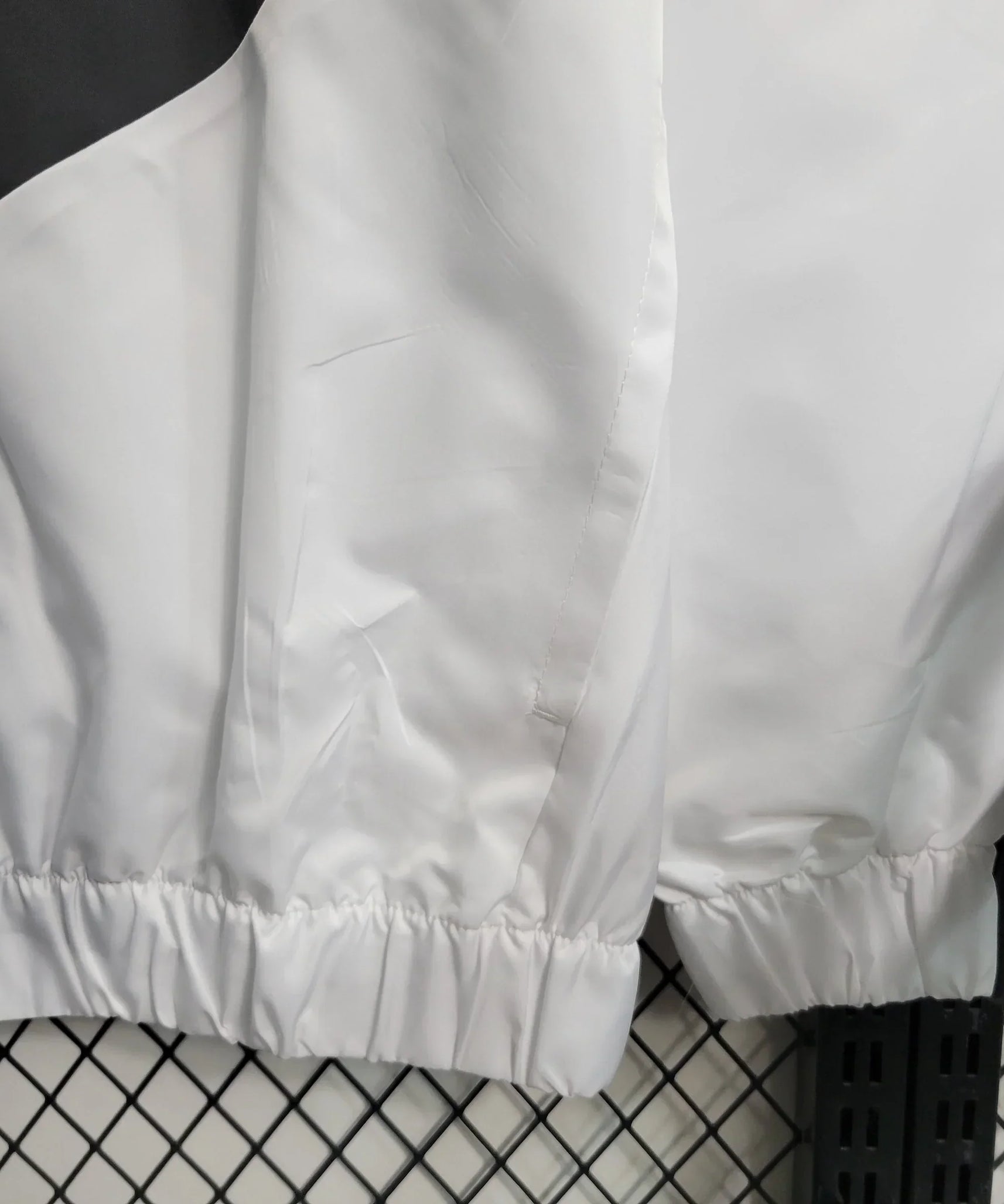 Milan Windbreaker Jacket 23/24 - White and Black