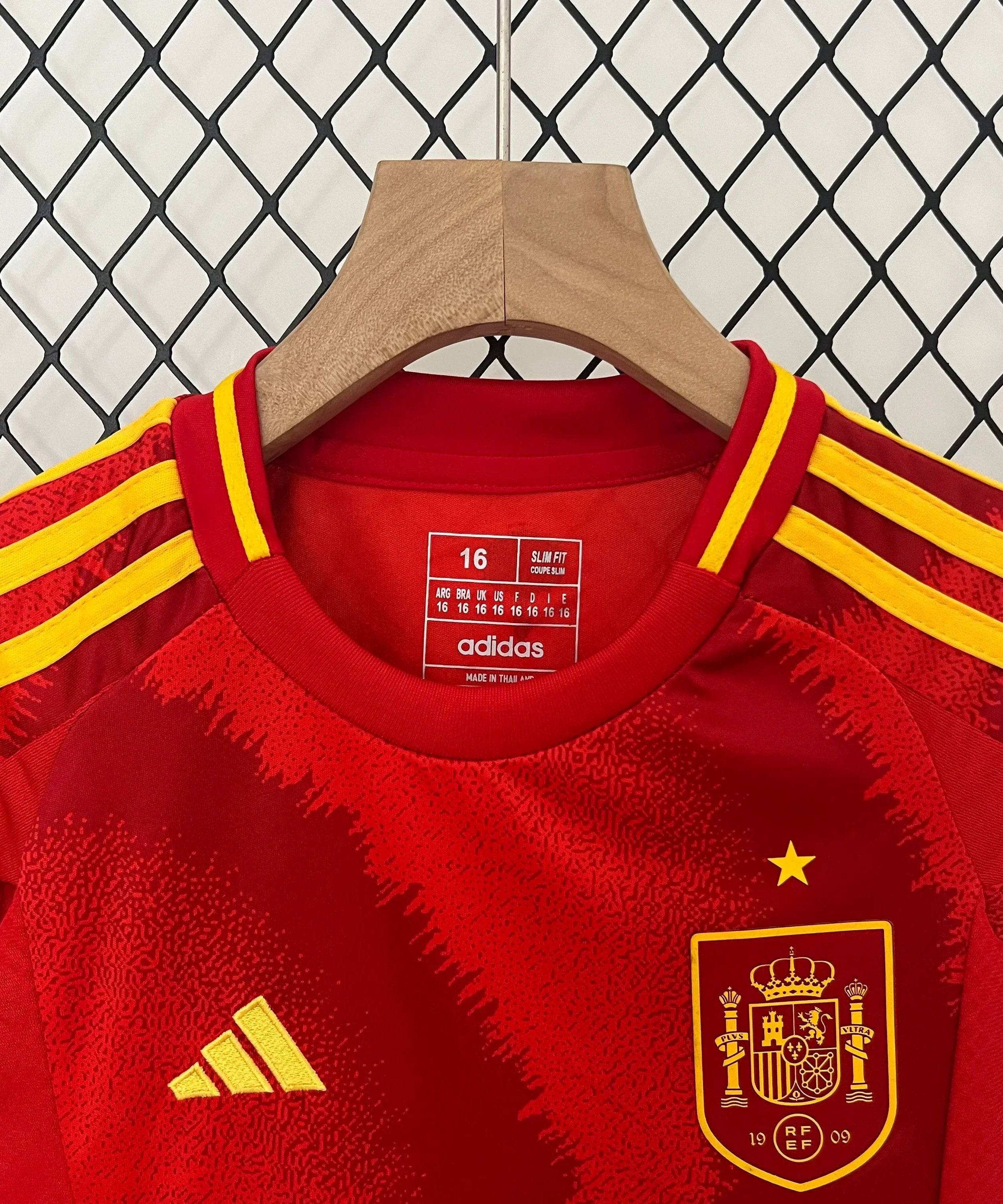 Spain 2024 Home Jersey Kids