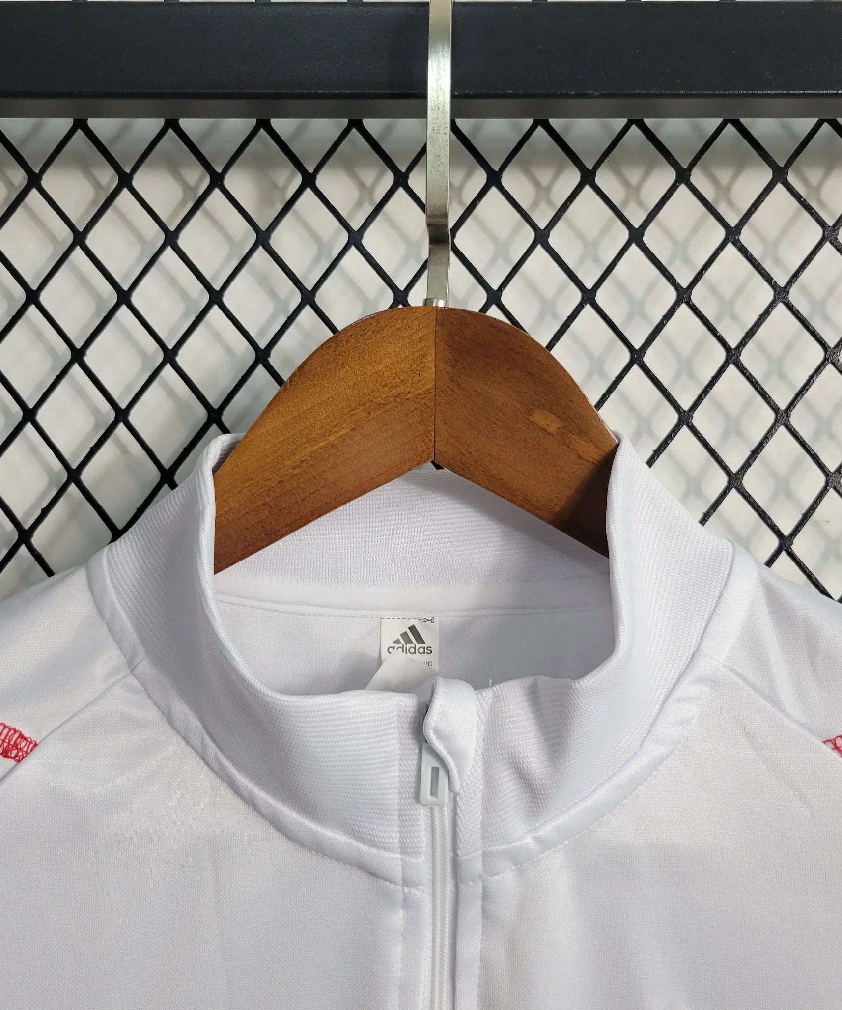 São Paulo White Windbreaker Jacket 23/24