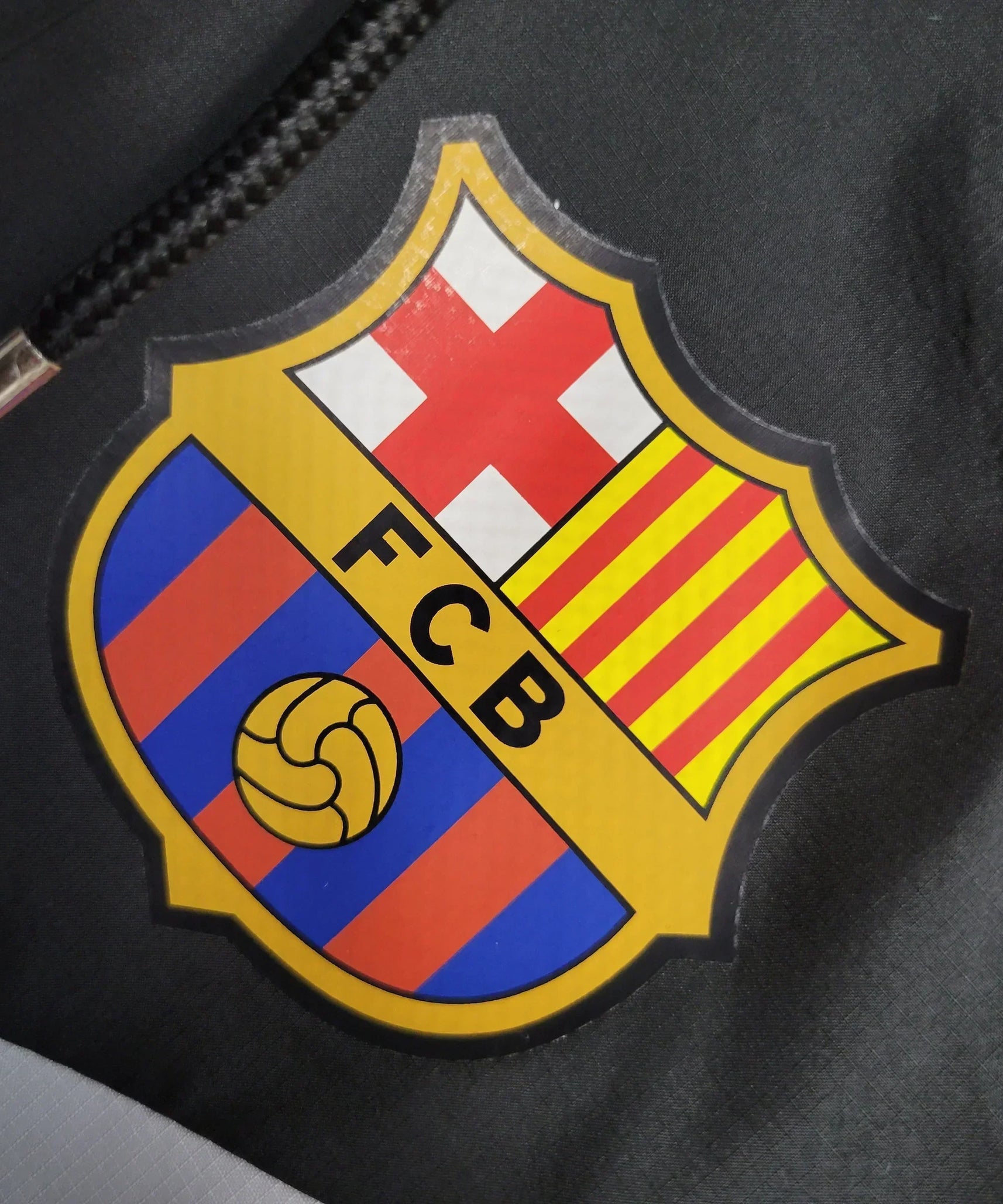 Barcelona Windbreaker Jacket 23/24 - Black