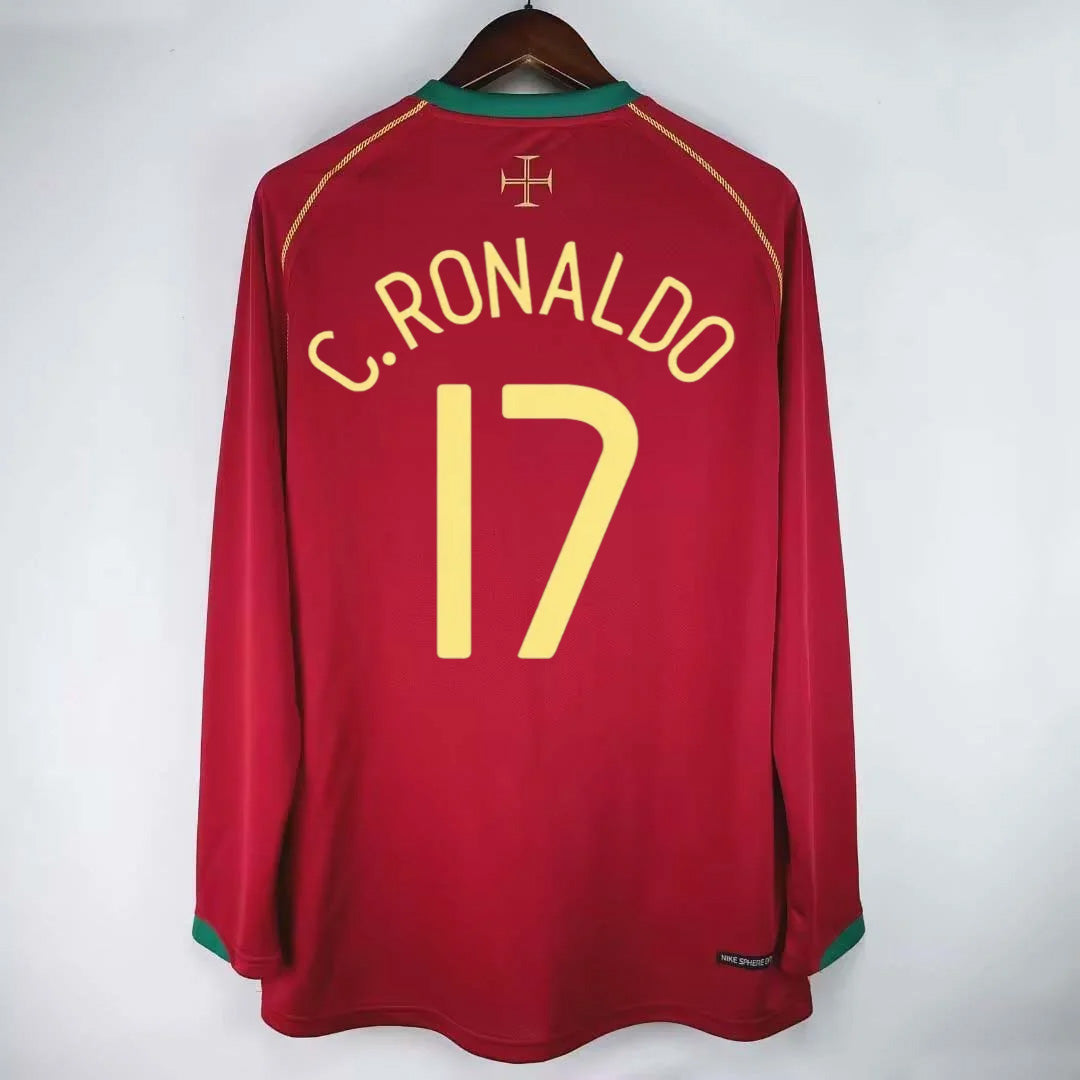 Portugal 2006-20077 Long Sleeve Home Kit