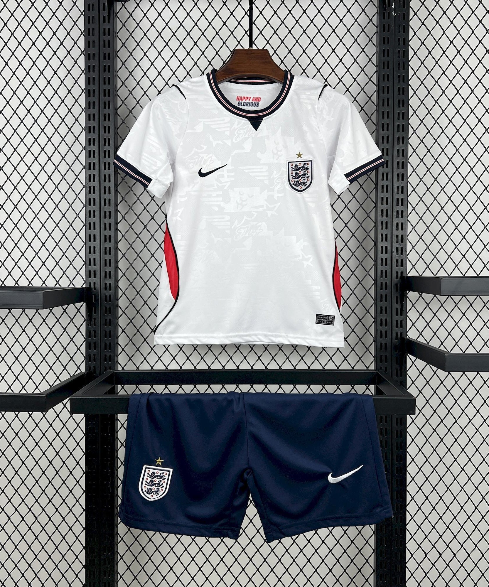 Kids England 2026 World cup Home Jersey Kit