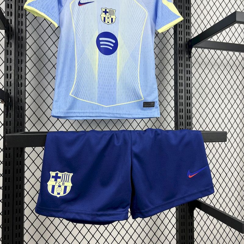Barcelona 25-26 Blue Special Edition Kids Jersey
