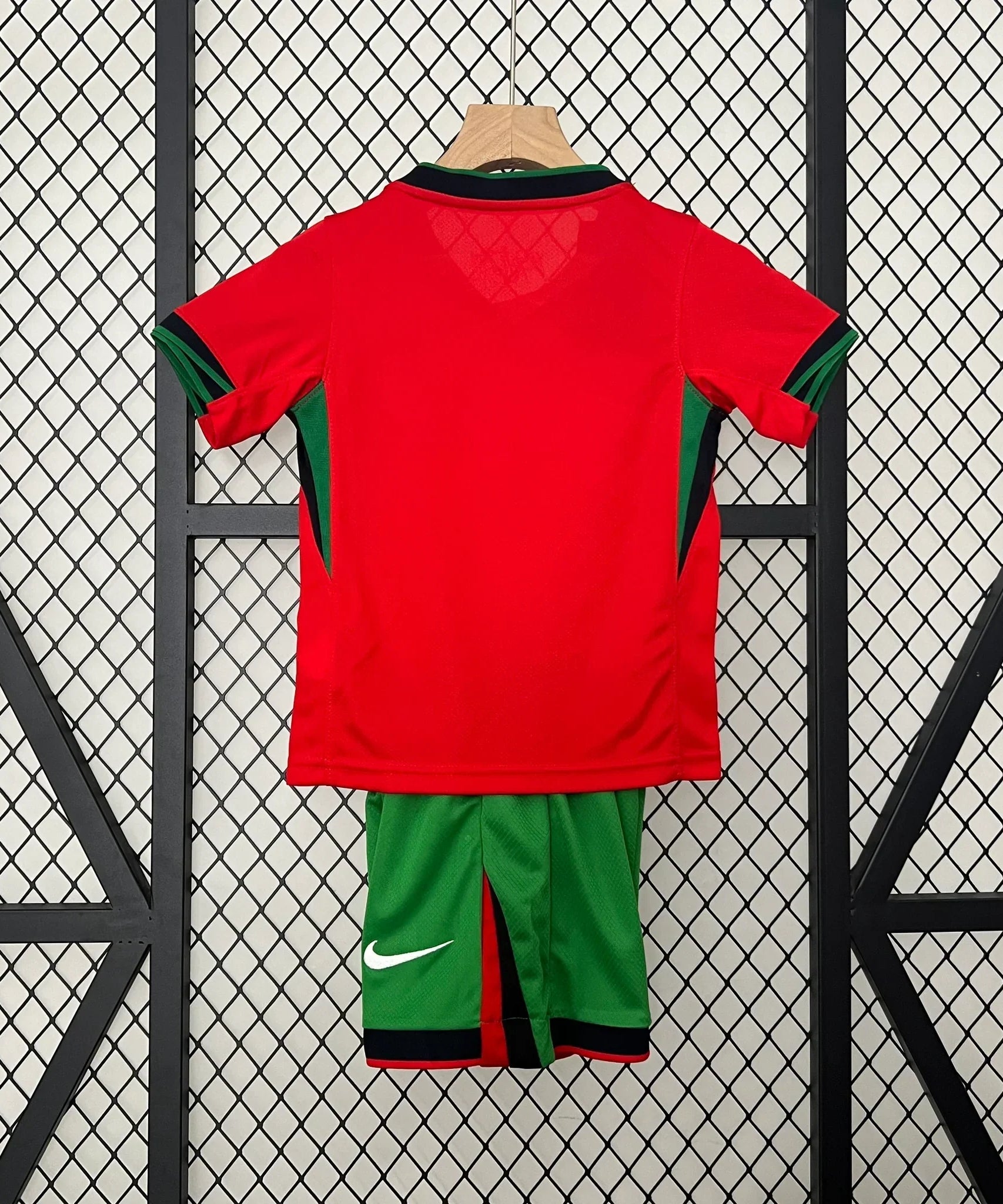 Portugal 2024 Home Jersey Kids