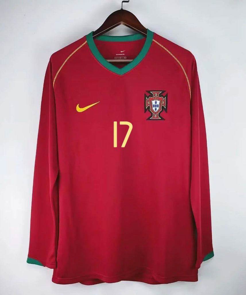 Portugal 2006-20077 Long Sleeve Home Kit