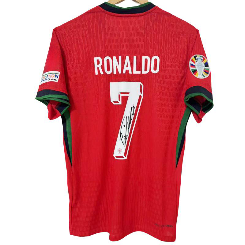 Cristiano Ronaldo 24 Portugal  Signed Jersey
