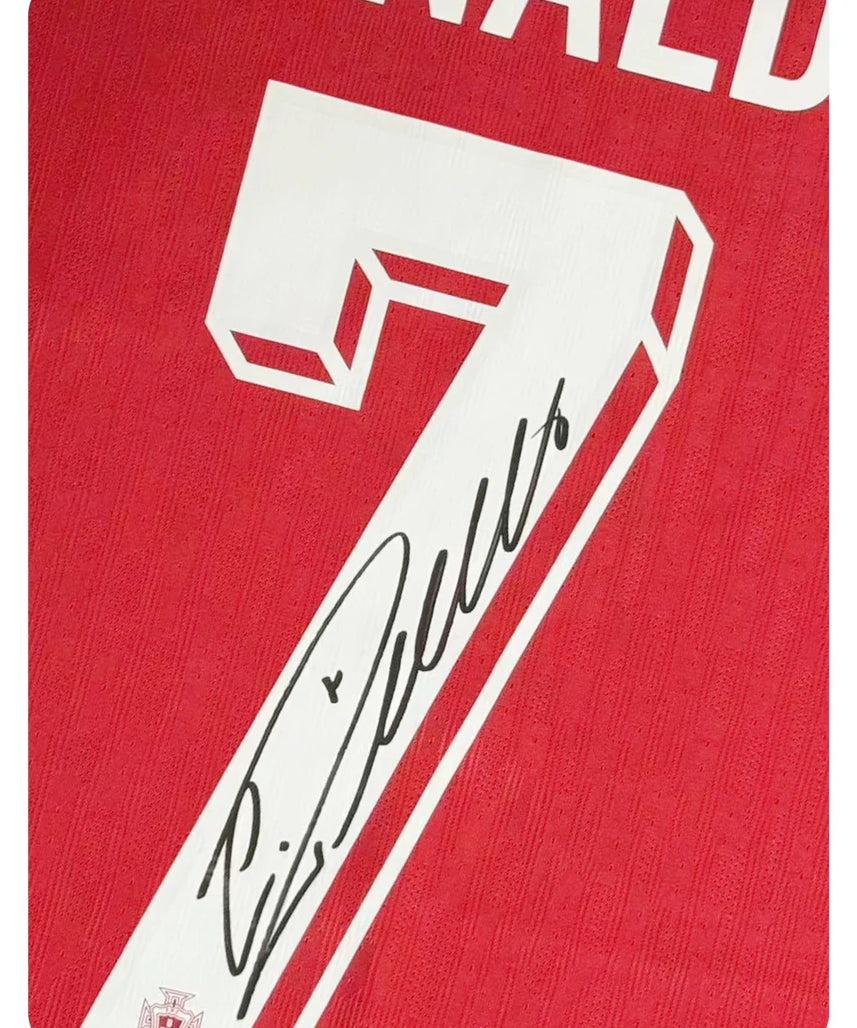 Cristiano Ronaldo 24 Portugal  Signed Jersey