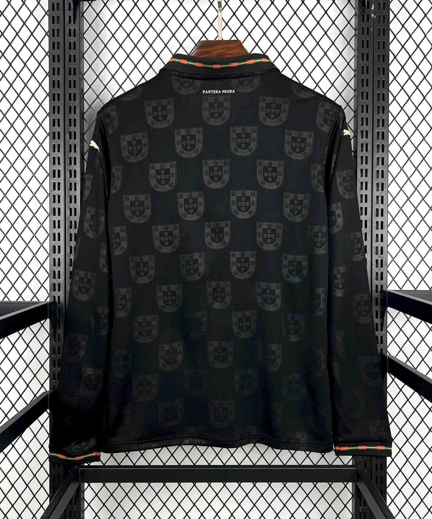 Portugal Black Away Long Sleeve