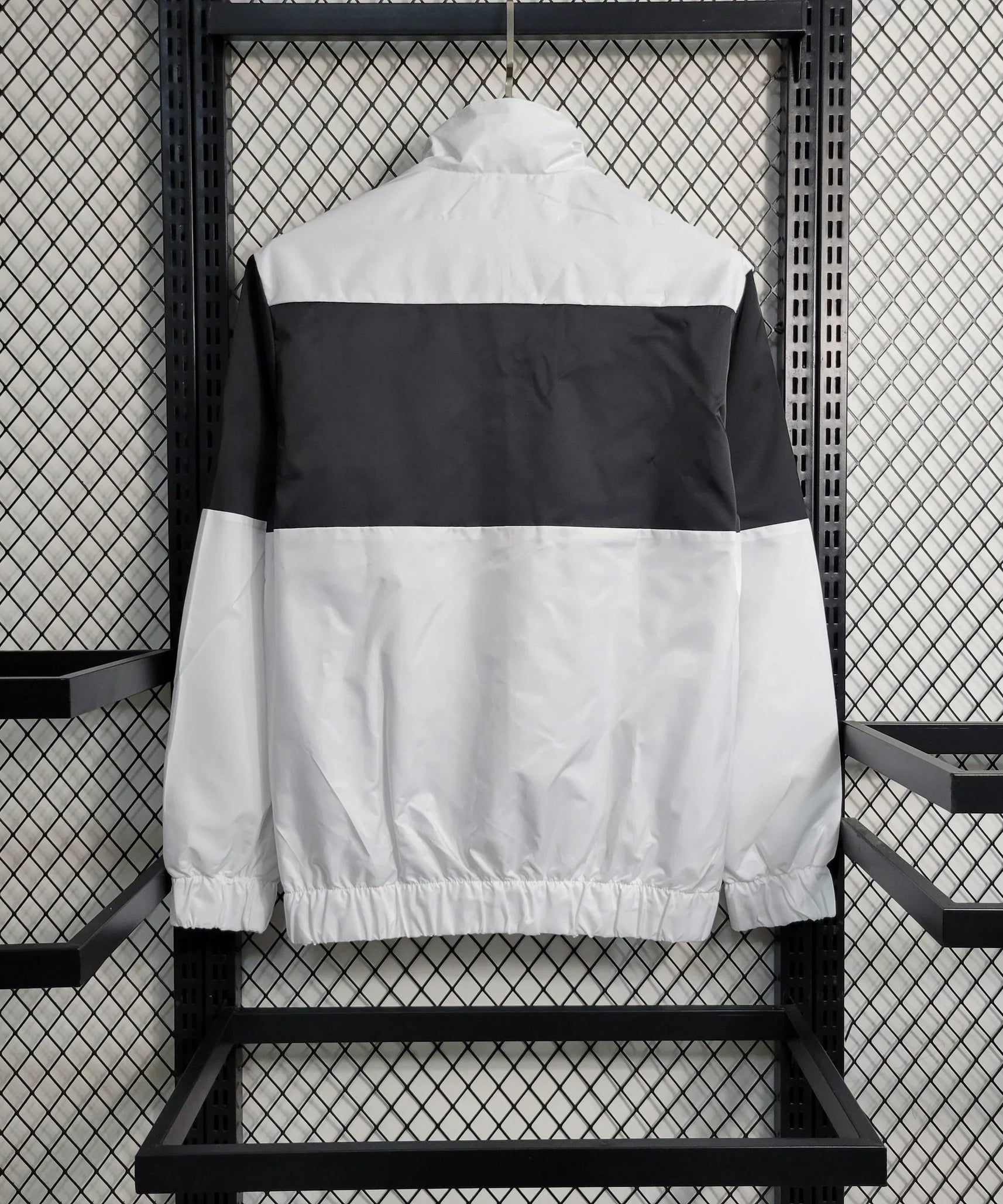 Milan Windbreaker Jacket 23/24 - White and Black