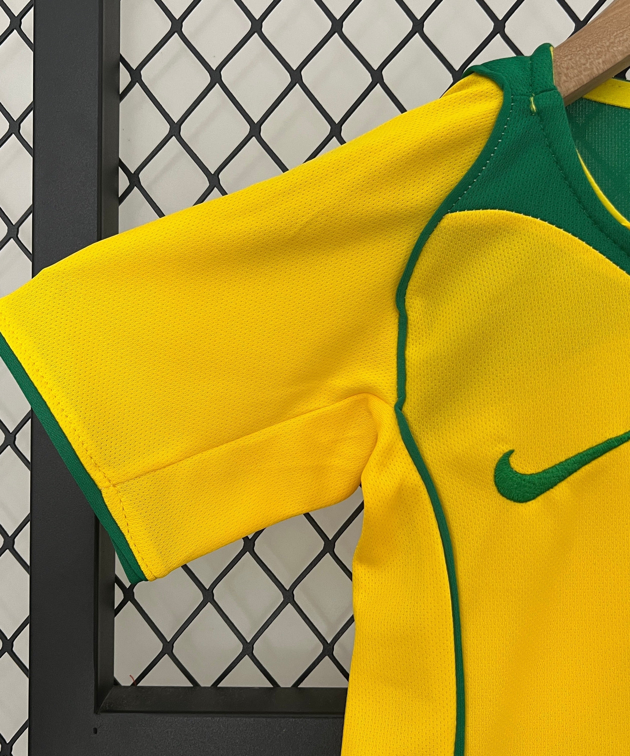 Brazil 2002 Home Jersey Kids