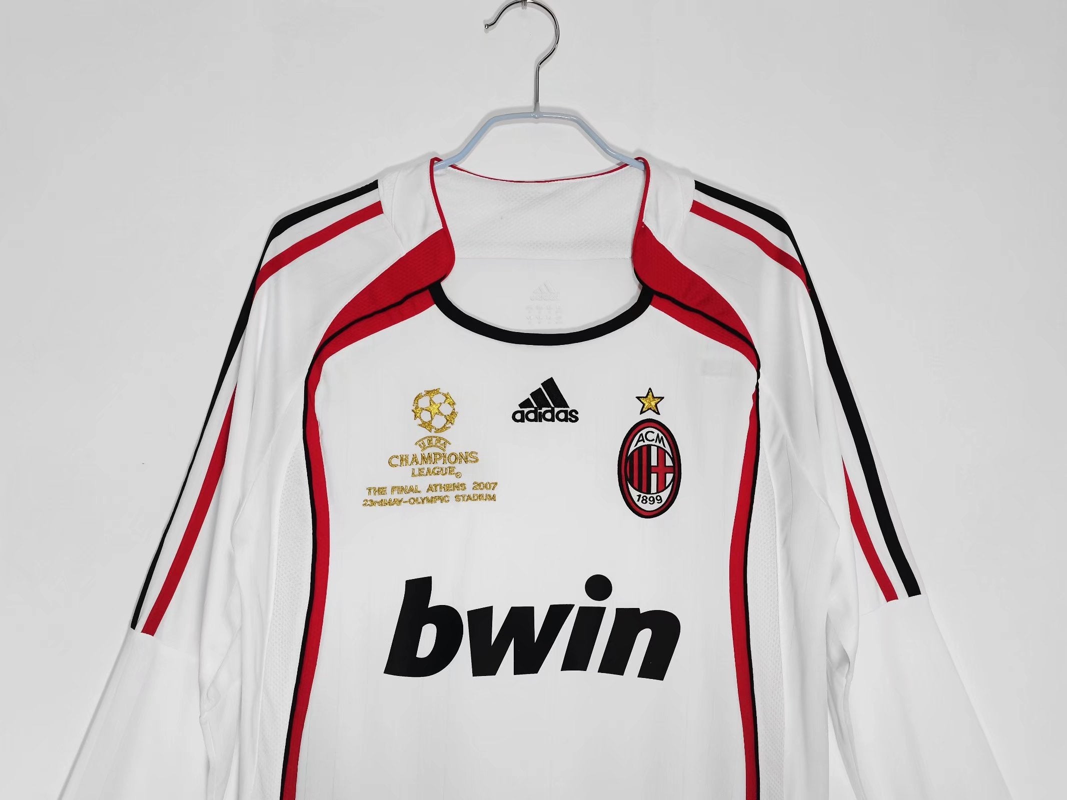 طقم ميلان الاحتياطي بأكمام طويلة 2007-2008